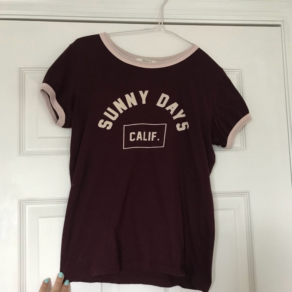 Forever 21 “Sunny Days Calif” shirt